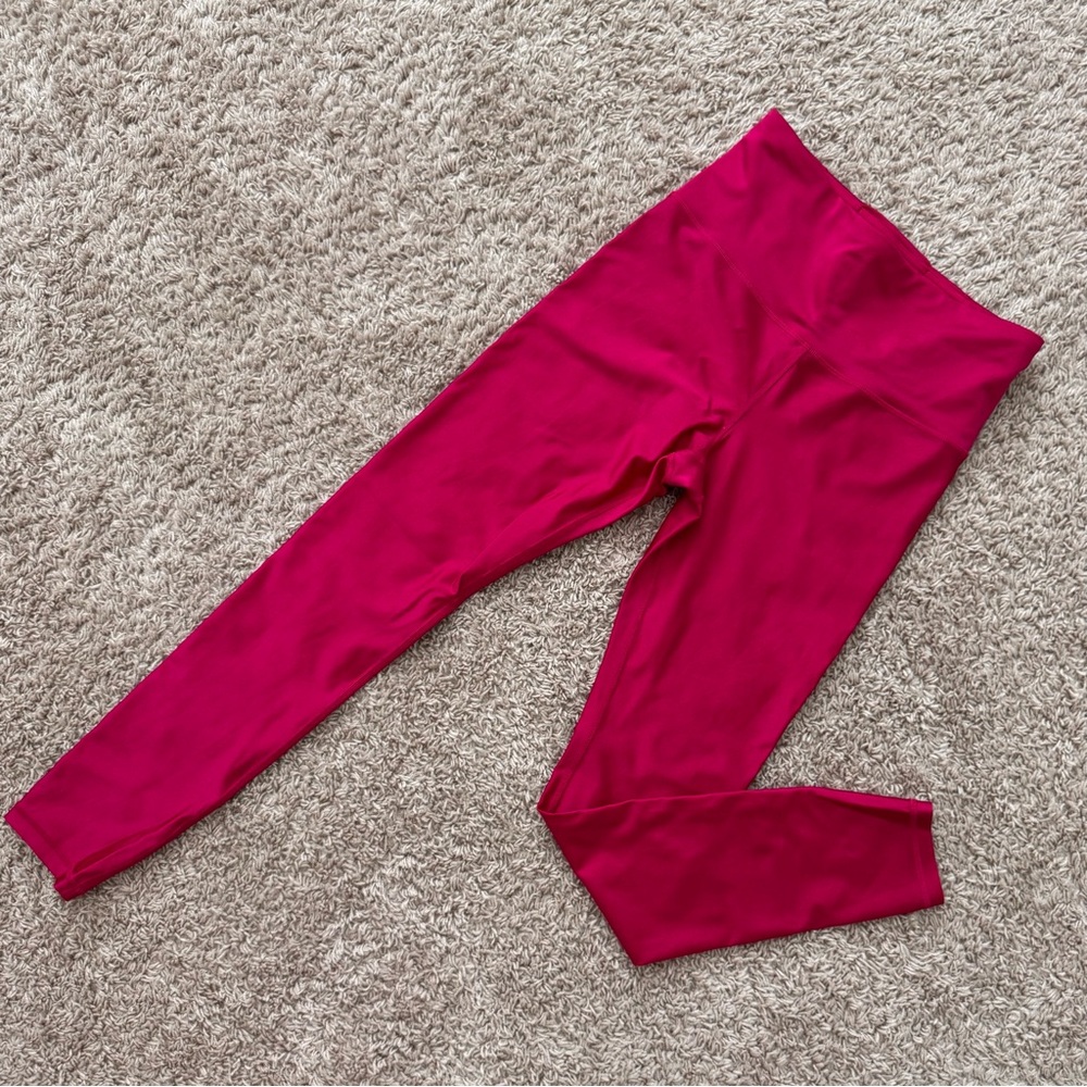Athleta Fuchsia Pink Elation Shine Tight